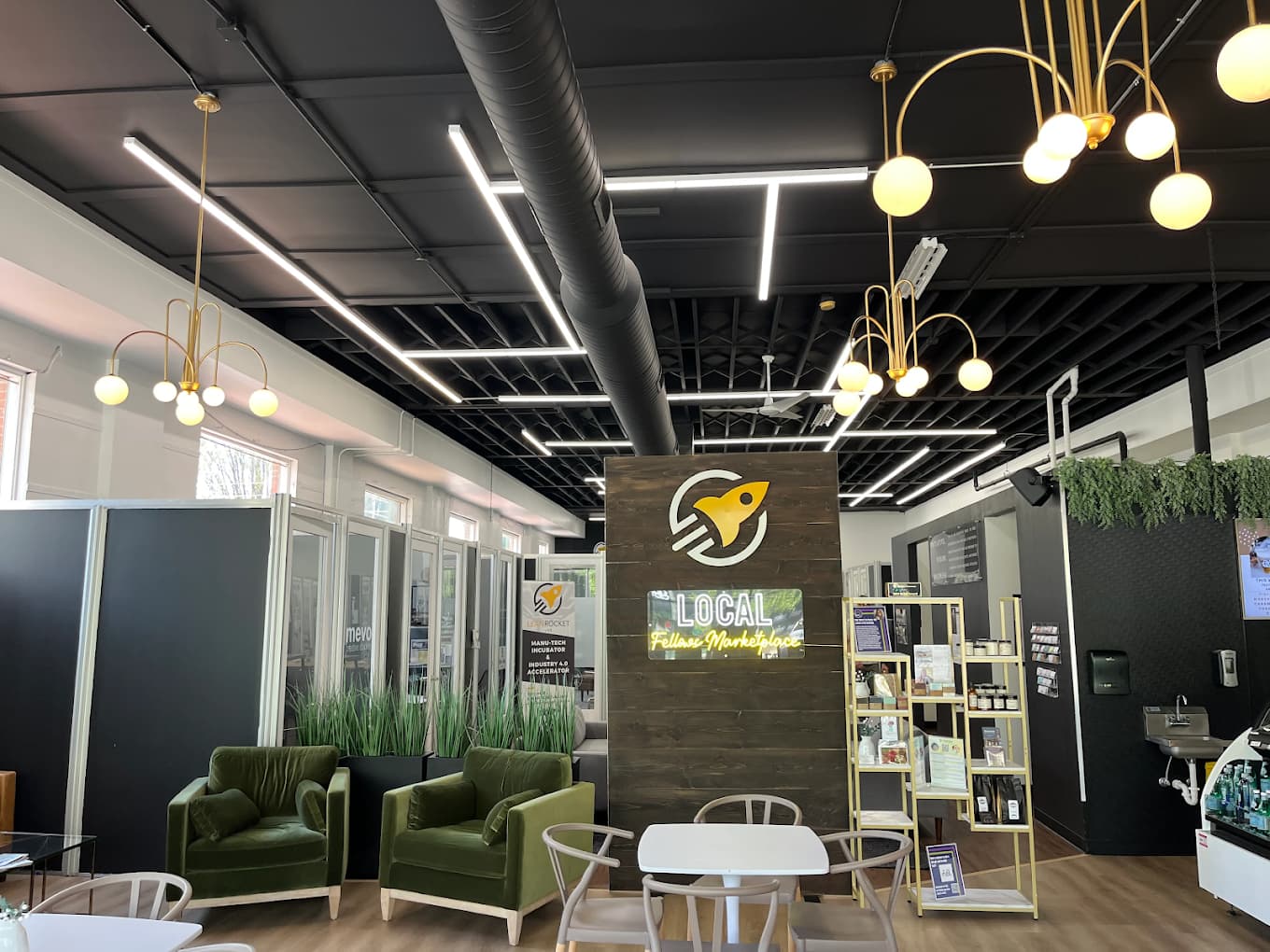 Kopplin Co. lounge area